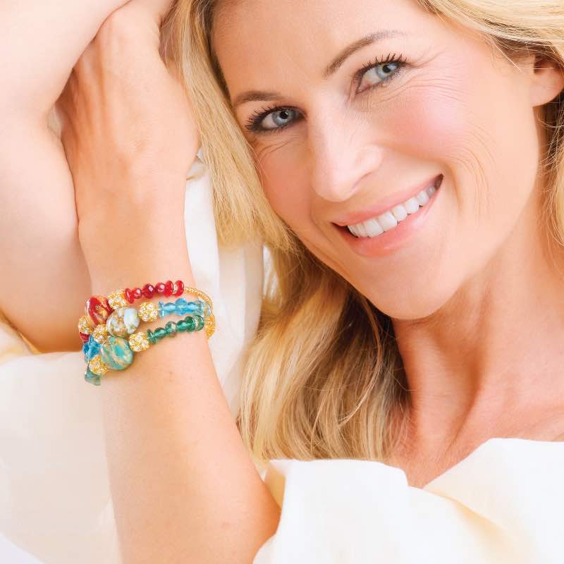 Regata Murano Bracelet (Green)